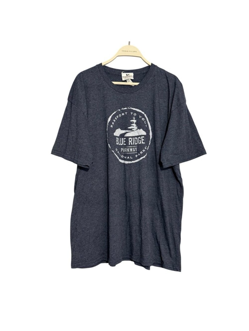 Blue Ridge Parkway Tshirt Men Size 2X America National Parks USA Road Trip Tour
